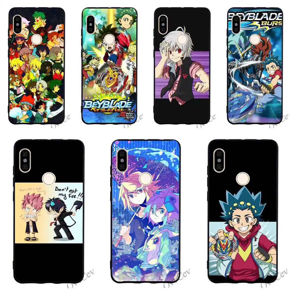 

Slim Beyblade Burst Phone Cover for Xiaomi Redmi Note 4X Case 4A 5 Plus 5A Prime 6A 5 6 Pro Cases Skin