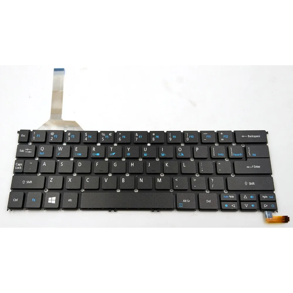 Клавиатура для ноутбуков Acer Aspire R13 новая американская клавиатура серия с