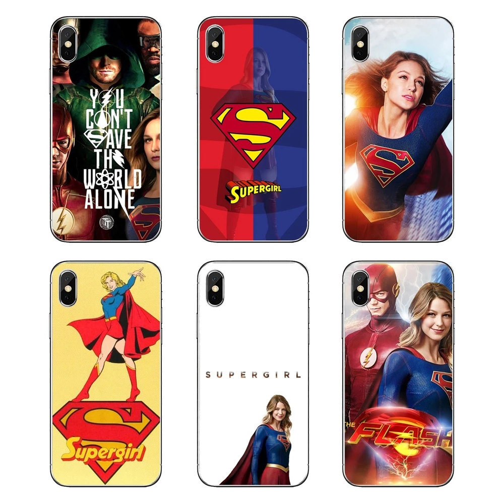 Для Samsung Galaxy Note 8 9 S9 S10 A8 A9 Star Lite Plus A6S A9S movie Supergirl обои прозрачные мягкие чехлы |