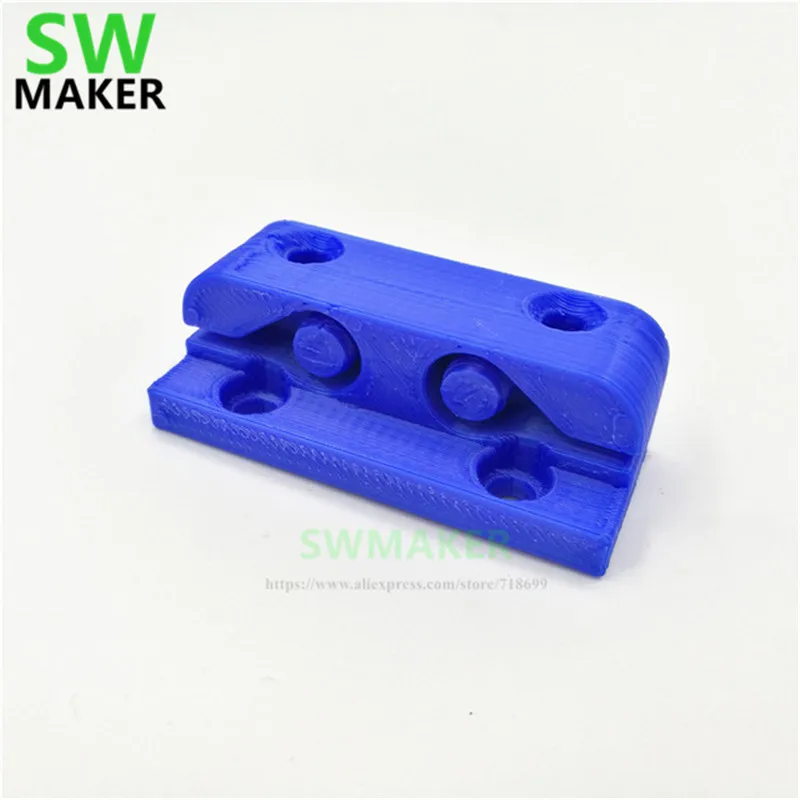 

SWMAKER 1pcs Anet A6 A8 3D printer Plastic printed parts Y axis belt holder PLA timing belt tension set with screws