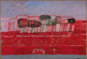 

Chinese Reproductions Vertical Chinese oil Paintings Office Wa abstract Decorative Painting Philip Guston American