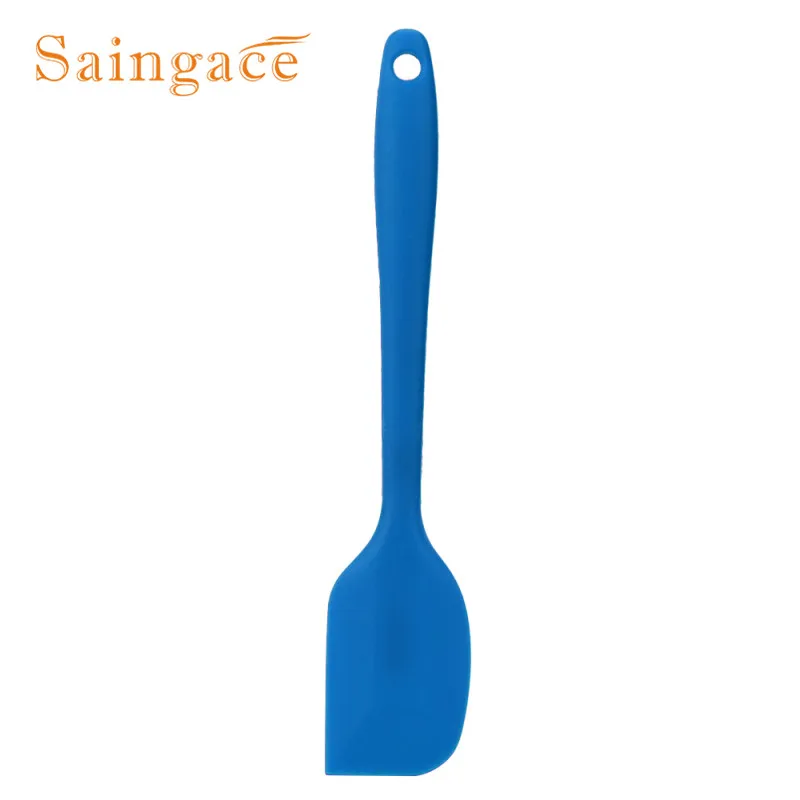 Saingace Silicone Spatulas Heat Resistant Flexible Silicone Spatulas