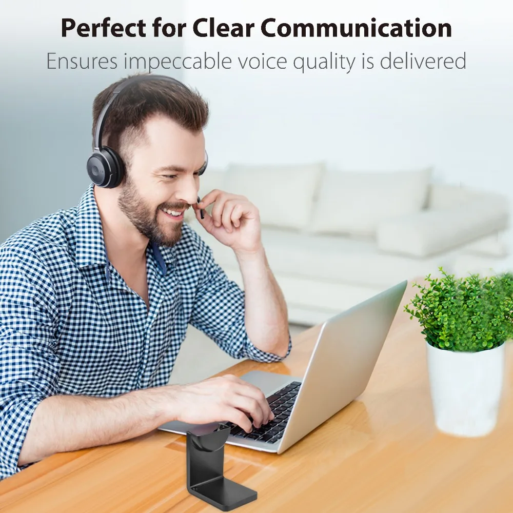 Avantree AptX HD беспроводные наушники на ухо с настольной зарядной подставкой Bluetooth 5 0