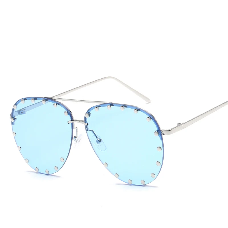 Солнцезащитные очки авиаторы Emosnia с красными линзами для мужчин и женщин