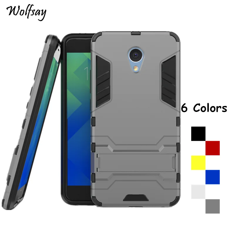 Wolfsay For Cover Meizu M5 Note Case Robot Armor Phone Slim Silicone Meilan 5 | Мобильные телефоны и аксессуары