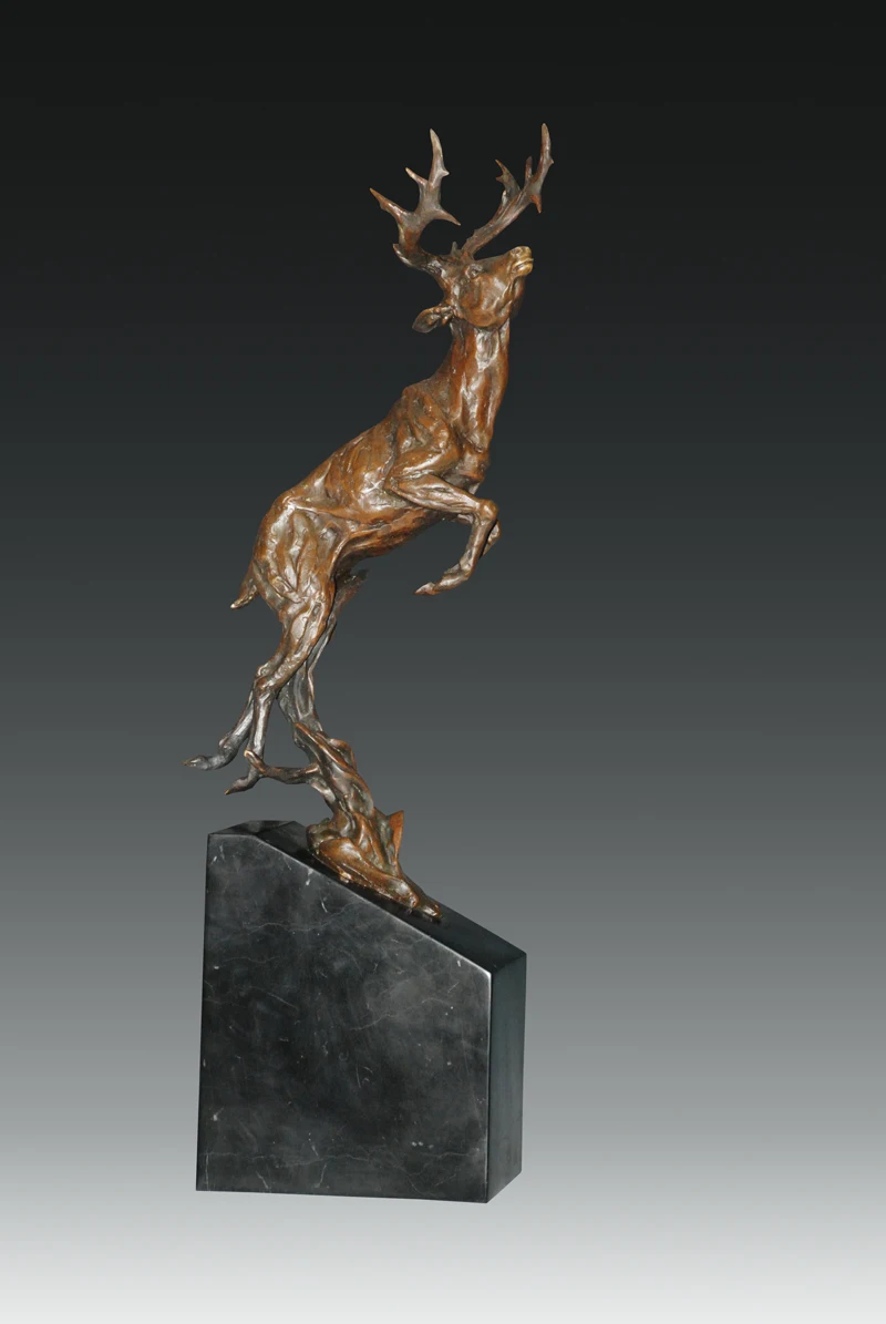Deer Sculpture Promotion Shop For Promotional Deer Sculpture On inside Deer Statue Home Decor