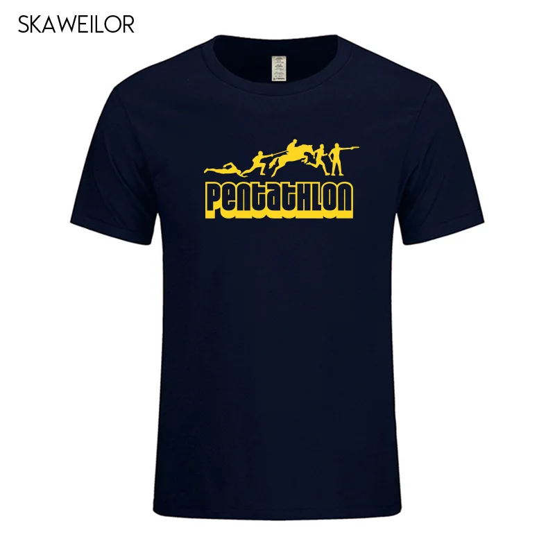 New Men Modern Pentathlon T Shirts Cool Printed Short Sleeve O Neck Funny T-shirt Cotton Men Clothing Tops Tee Camisetas New Men Modern Pentathlon T Shirts Cool Printed Short Sleeve O Neck Funny T-shirt Cotton Men Clothing Tops Tee Camisetas
