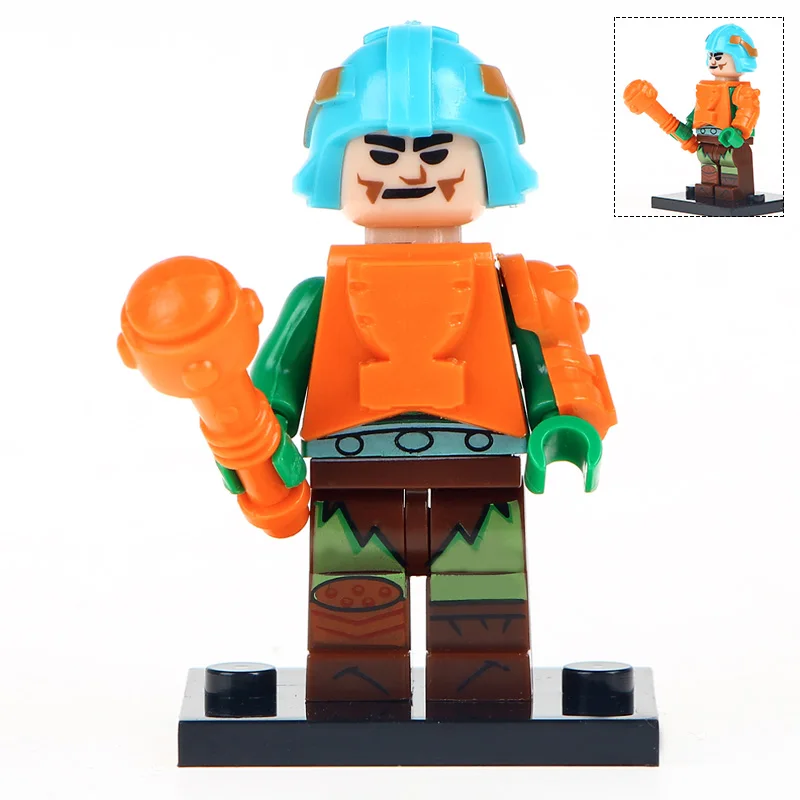 

Single Sale Building Blocks HE-Man MASTERS Super Heroes PG1108 Manaface Evil-Lyn Kids DIY Action Toys Bricks Gift PG8094