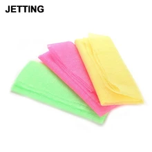 Горячий нейлон для пилинга для ванны и душа для тела Очищающая моющая ткань губки для полотенец скрубберы сантехника набор