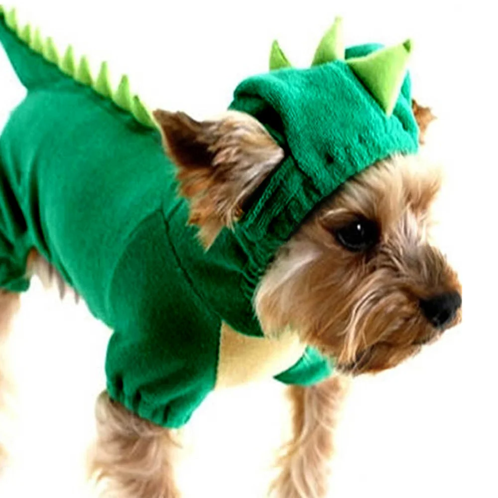 

Dinosaur Dog Jacket Christmas Gift Small Pet Dog Cat Monsters Dinosaur Costume Cosplay Jackets Pet Transfiguration Coat Outfits