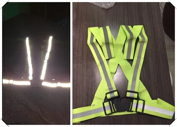 

Motorcycle bicycle night running riding reflective clothing safety vest for YAMAHA R6S USA BT1100 Bulldog XJR400 1300 RACER 400R