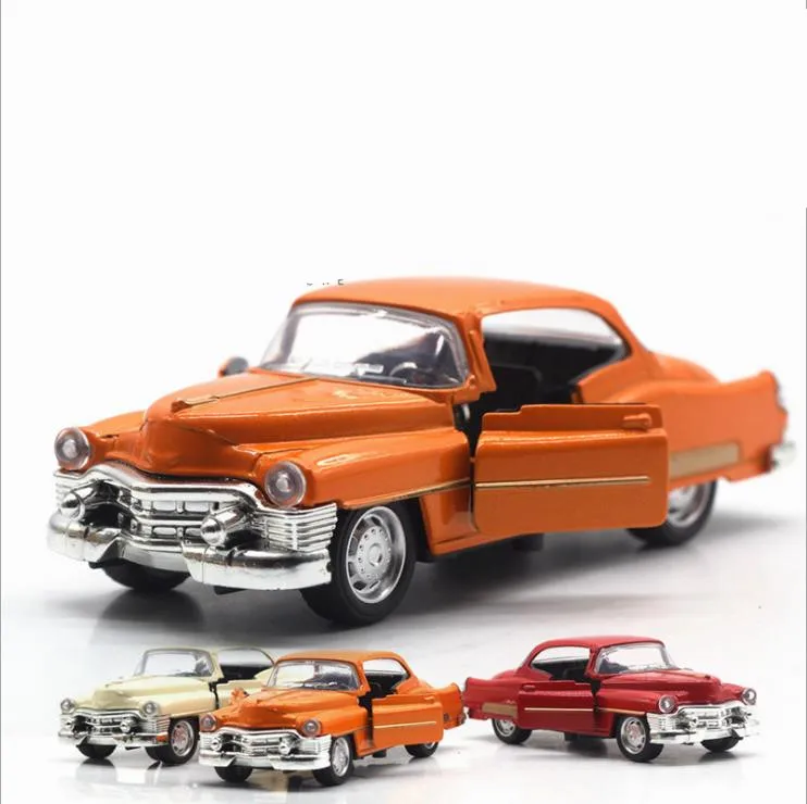  1:36 alloy pull back car modelshigh simulation Cadillac retro vintage carmetal diecasts toy vehicle