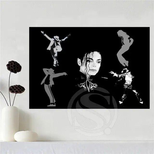 Buy Custom canvas poster Art Michael Jackson Home Decoration poster cloth