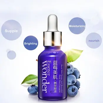 

Skin Care Whitening Moisturizing Wonder Natural Blueberry Essence Hyaluronic Acid Liquid Anti Wrinkle Anti Aging Energetic Serum