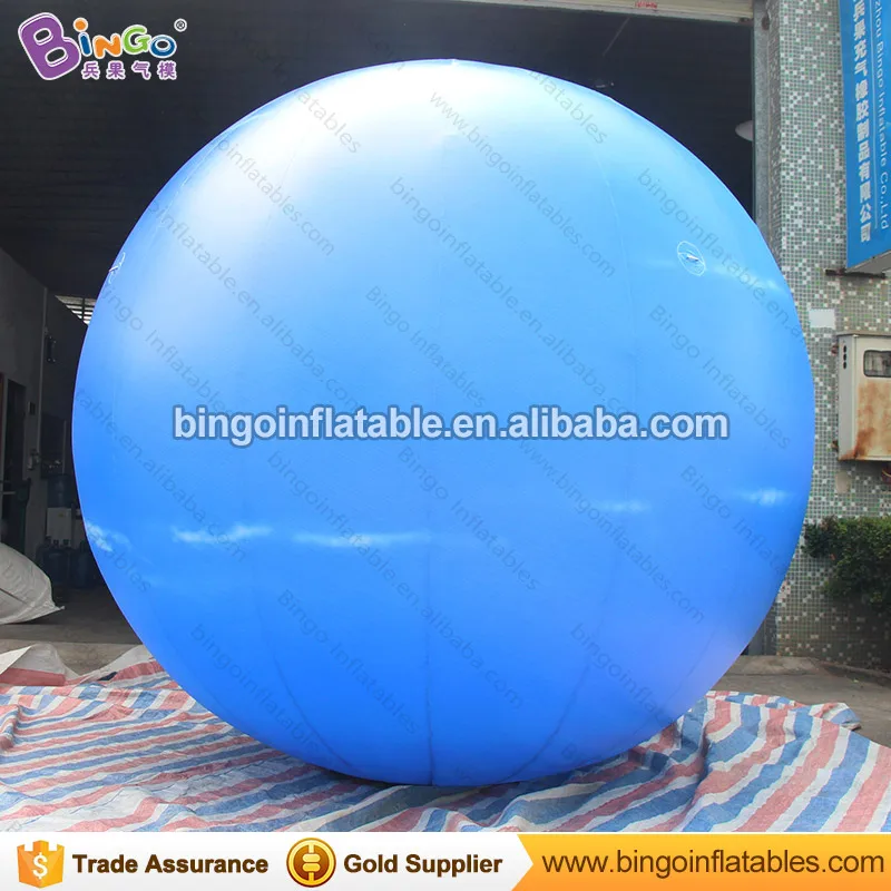 

Free shipping 3m dia inflatable Neptune balloon for party decoration customized blow up Neptune model with blower toy planet