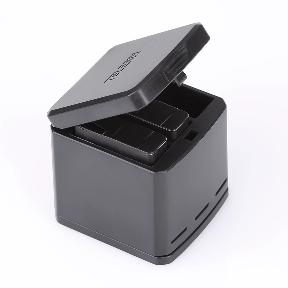 Зарядное устройство TELESIN для Gopro Hero 6 5 3 way с портами кабелем USB Type C зарядная док