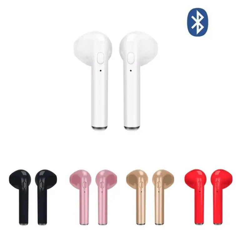

I7 I7s TWS Wireless Earphone In-ear Bluetooth Headphone Earbuds Headset with Mic for Mobile Phone