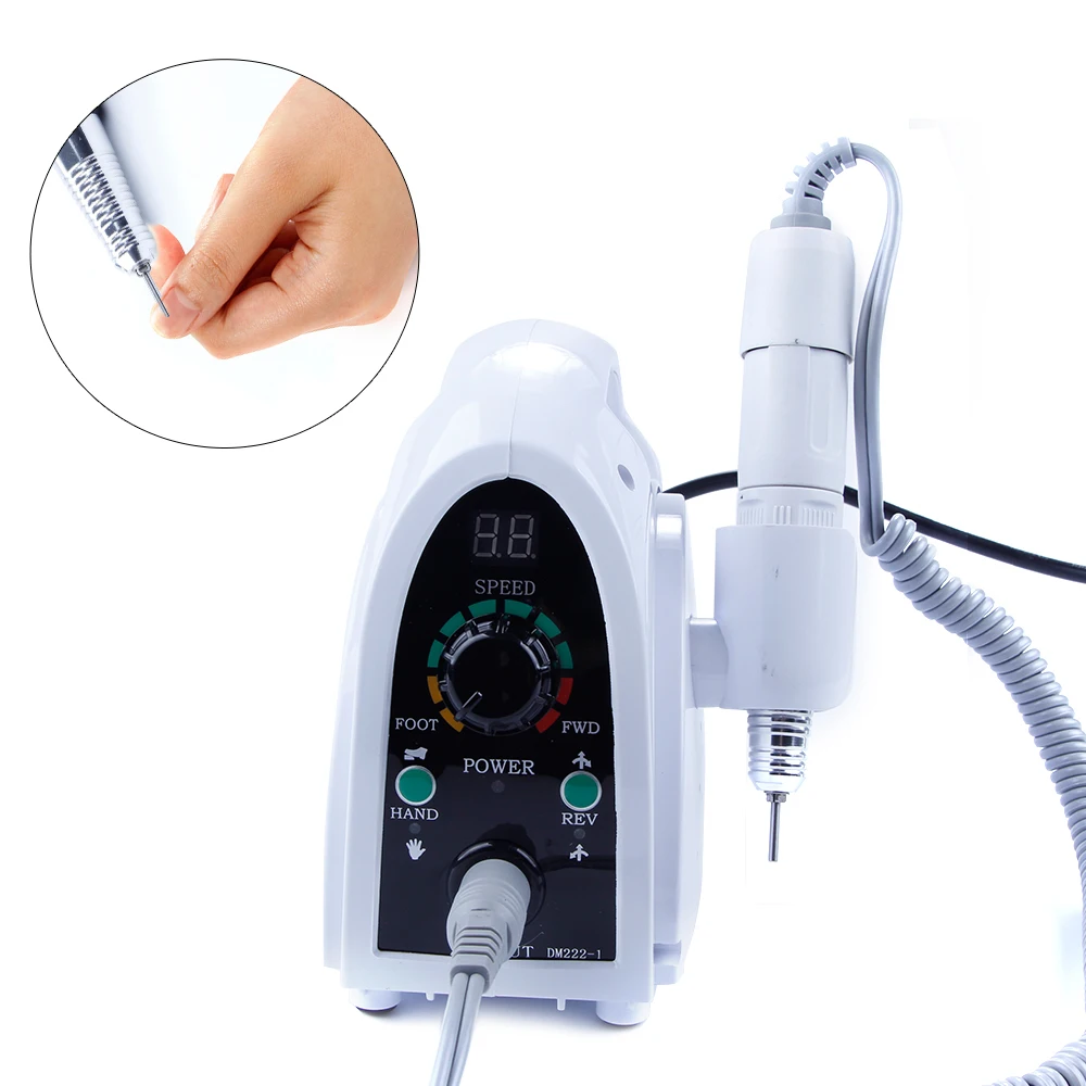 

Electric Drills Apparatus for Manicure Gel Cuticle Remover Milling Drill Bits Set 35000RPM Pedicure Machine Nail Grinding Cutter