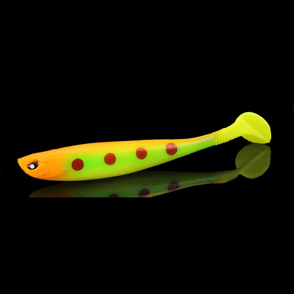 WALK FISH LUKA, 1 шт., 3D Мягкая приманка SWIN для рыбалки, 10 г/12 см, Мягкая приманка Shad, силиконовая приманка для ловли окуня, гольян, плавающая приманка, пластиковая приманка