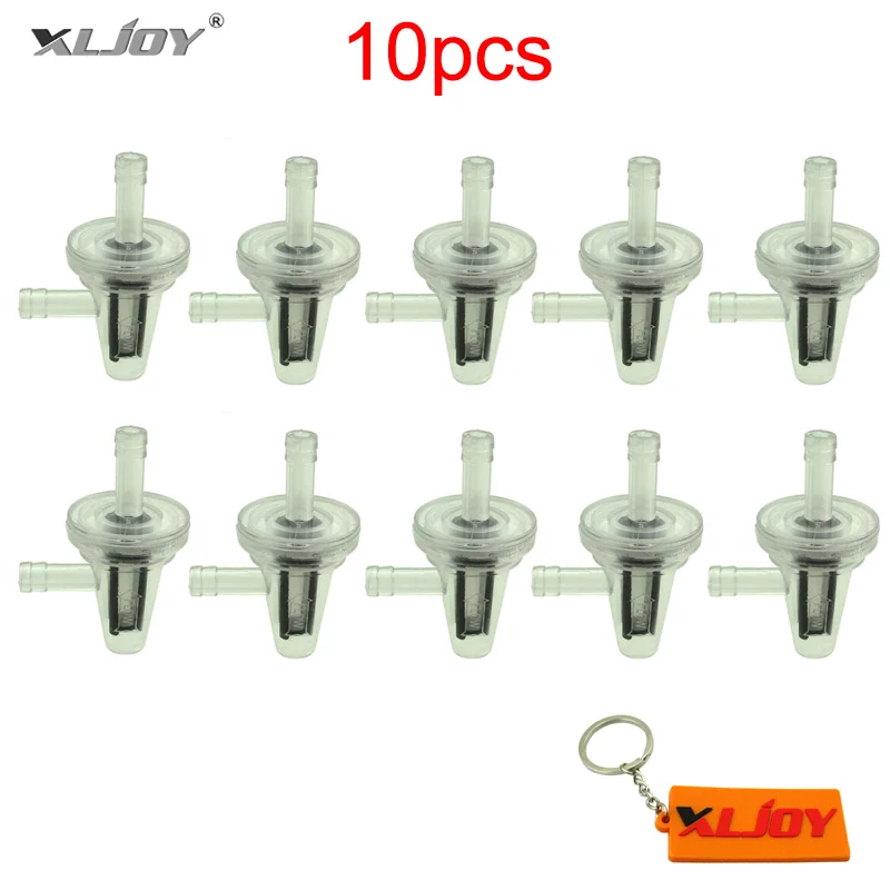90 Degree 1/4" In-Line Fuel Filter For Honda Yamaha Suzuki MTD Kohler Briggs Stratton Kawasaki Mower Tractor ATV UTV Dirt Bike