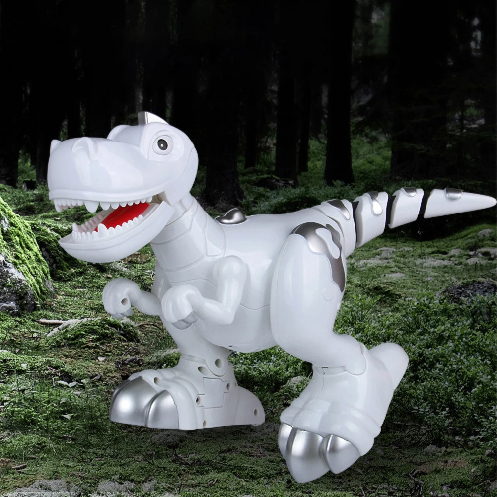 Sensível ao Toque Controle Remoto Inteligente Brinquedo Elétrico Dinosaurio Multi-função Música Luz Dinossauros 2 Animais e robôs por radiocontrole