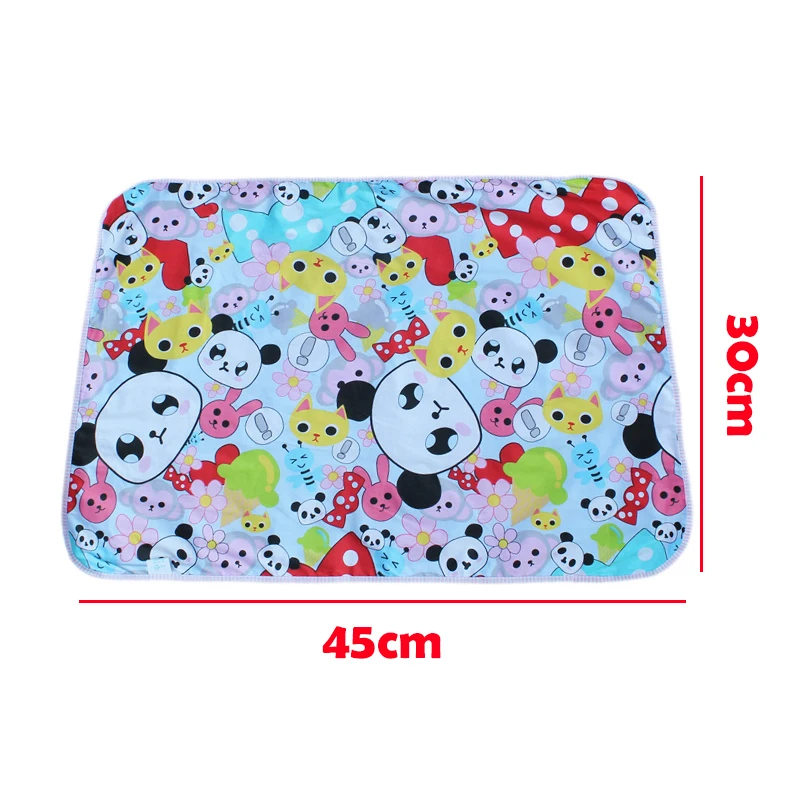 Murah 30*45 Cm Bayi Dapat Digunakan Kembali Kasur Tahan Air Popok Mengubah Bantalan Kapas Mudah Dicuci Bayi Kasur Bayi Mengubah Mat