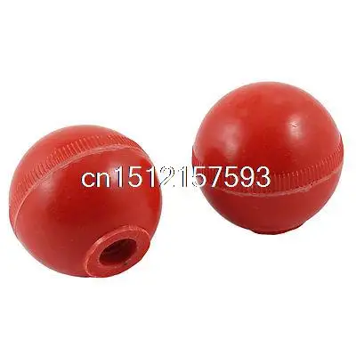 

Machine Handle 10mm Threaded 34.5mm Dia Red Plastic Ball Knobs 2 Pcs