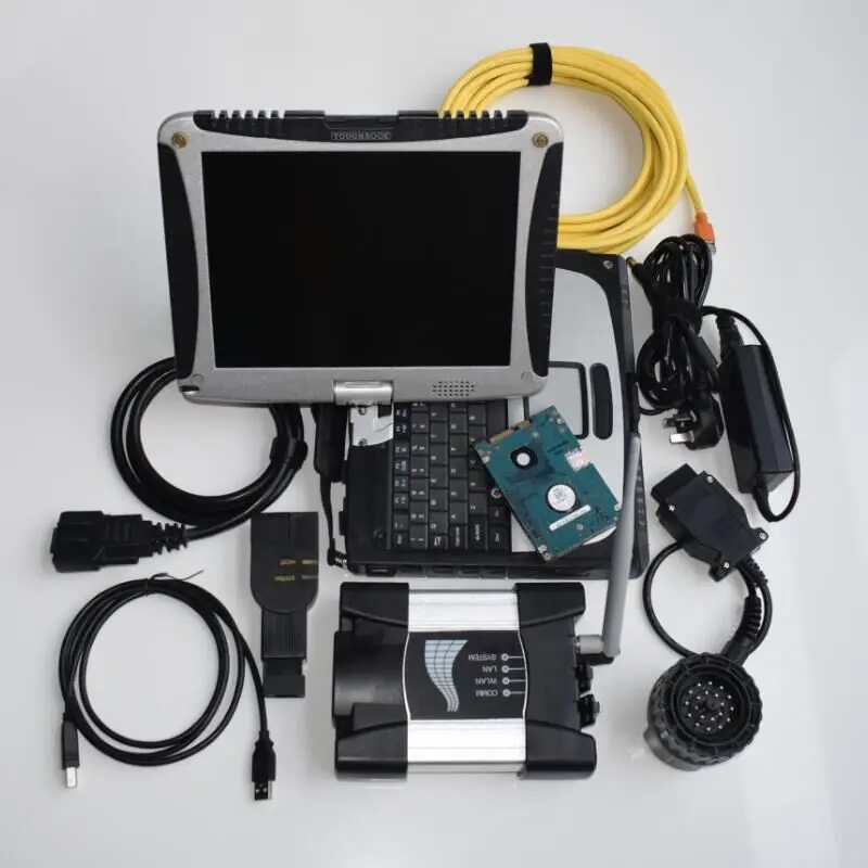 for bmw diagnosis for bmw icom next wifi with software ista expert mode 500gb hdd with