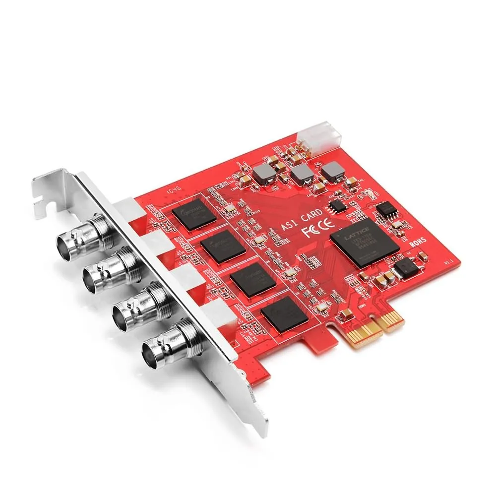 Broadcast TV Hot Deals TBS690A 4 Input DVB-ASI Capture Card for ASI to IP Conversion