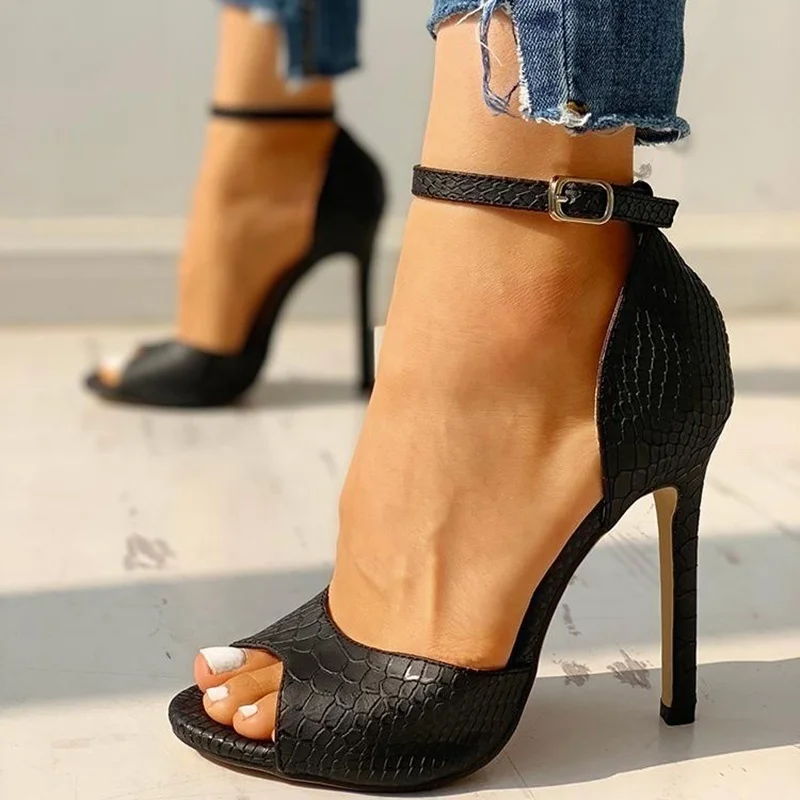 Women's Summer Fashion Increased Stiletto High Heel Super High Heel Sexy Exquisite High Heels