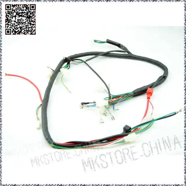 online shop quad wiring harness 200 250cc chinese electric start placeholder quad wiring harness 200 250cc chinese electric start loncin zongshen ducar lifan free shipping