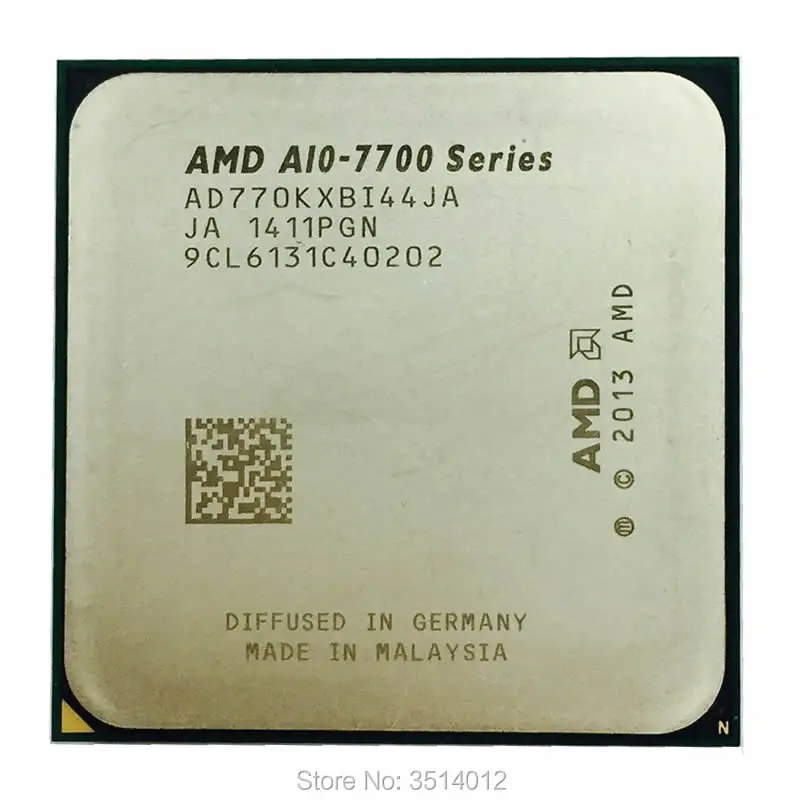 Четырехъядерный процессор AMD A10-Series A10 7700 7700K 3 4 ГГц AD770KXBI44JA Socket FM2 + | Компьютеры и
