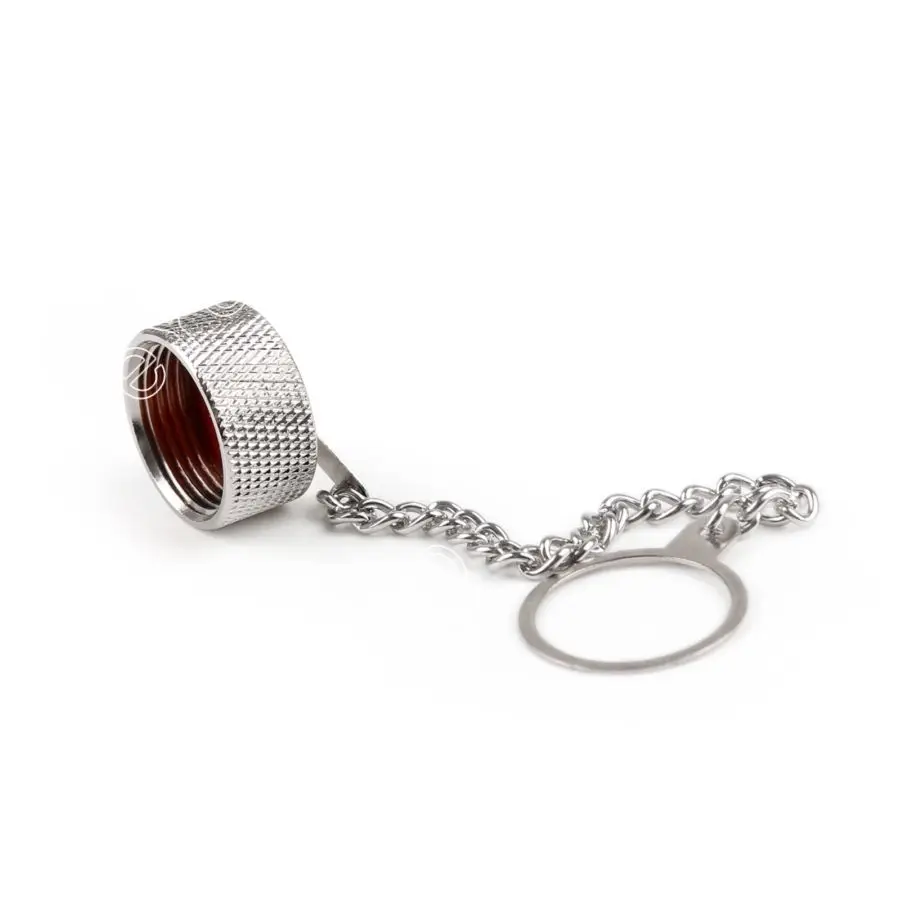 1PC Dust Cap Protection Cover With Chain For N Female or UHF SO239 RF Connector