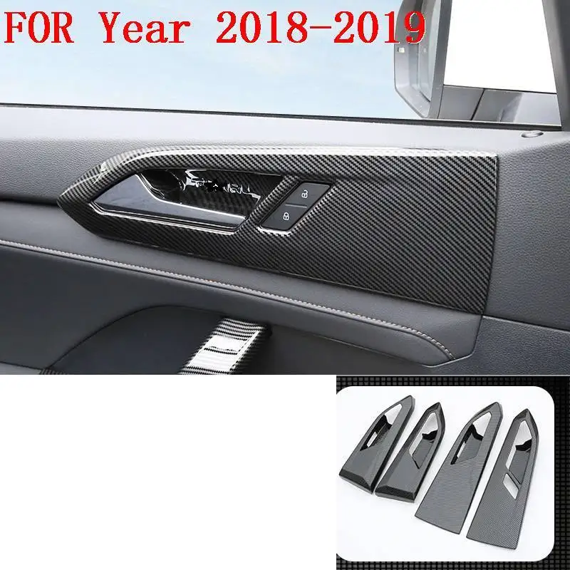 Automovil Авто модифицированное декоративное снаряжение для окон, интерьера, модные чехлы для автомобиля, молдинги, яркие 18 19 для Volkswagen Tharu - Название цвета: Number 5