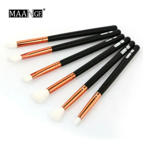 

2019 New Hot Latest 6PCS MAANGE Eye Makeup Brushes Set Eyeshadow Brush For Beginner Beauty Tools