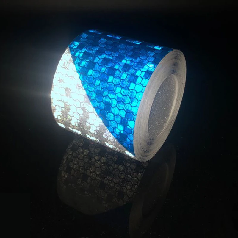 5cm width Reflective Bicycle Stickers Adhesive Tape For Bike Safety Warning Bisiklet Decals Bike Stickers Accessories