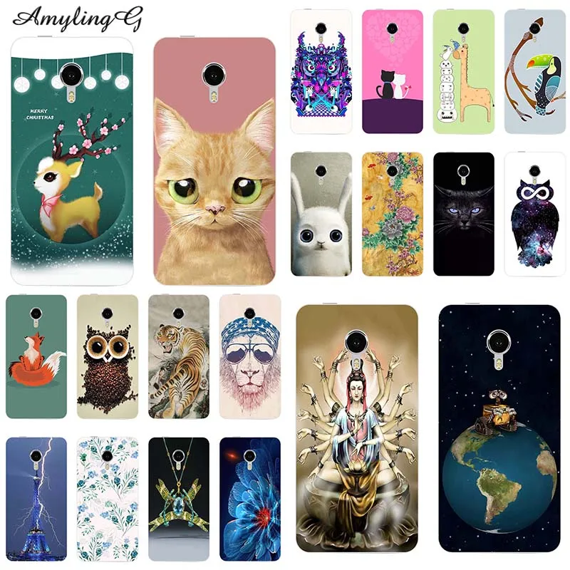 

Original Colorful Phone Cases Cover For Vodafone Smart N9 Lite VFD-620 VFD620 5.34" Full Back Covers Soft TPU Capa Printed Case