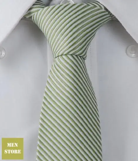 Оливковый полосатый однотонный мужской жаккардовый тканый тонкий узкий 2," галстук 6,5 см галстук свадебный галстук LT120