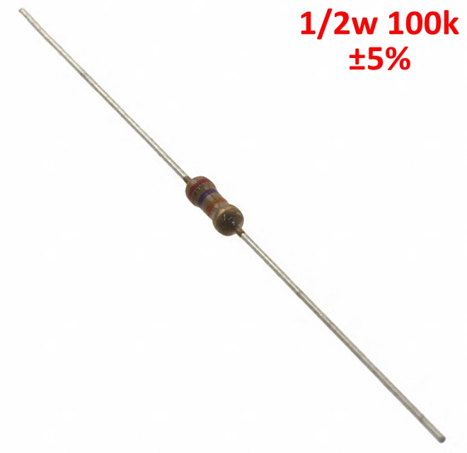 Resistenze carbonio 2 W/5% 10 x 5,6 k Ohm Resistenze carbonio 2 W/5% 10 x 5,6 k Ohm