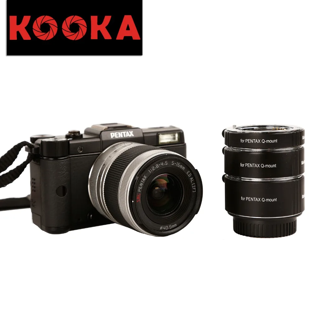 

KOOKA KK-PQ47 Copper Extension Tube Set TTL Exposure Close-up Image for Pentax Q-Mount Mirrorless Cameras (10mm 16mm 21mm)