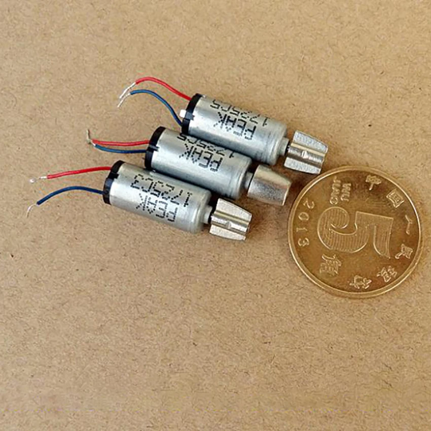 1 шт. диаметр 7 мм DC1.5 3V двигатель микро Вибрационный 715 вибрирующие двигатели с