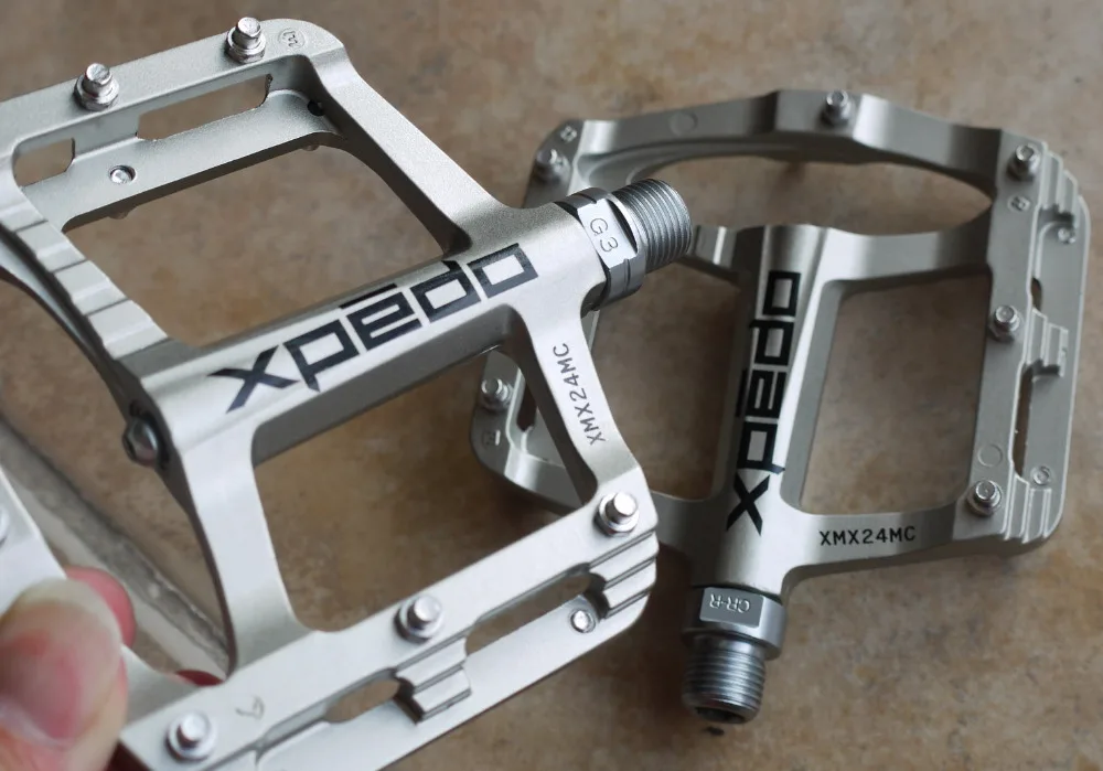 titanium flat pedals