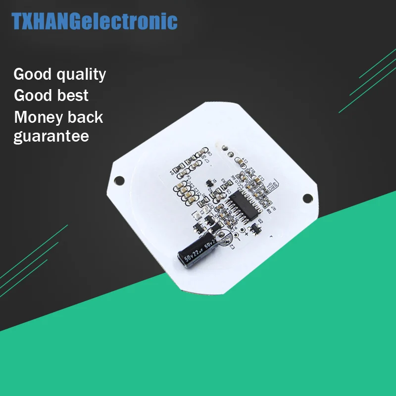 

7W Human Radar Sensor LED Board SMD Smart Light Control DC 16V-28V