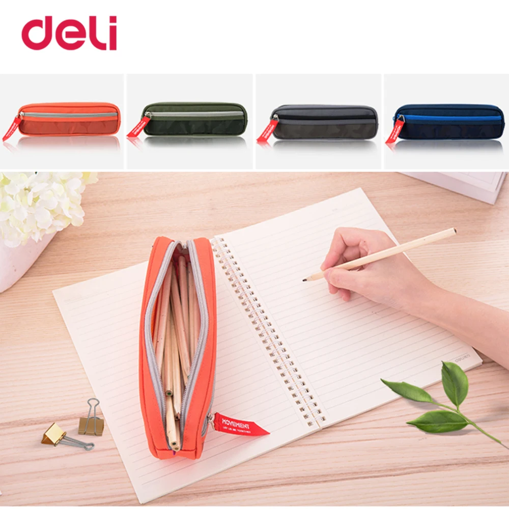 

quality camouflage canvas big space pencil bag for school kid office stationery organizer kawaii pencil case WJ-QBH-15