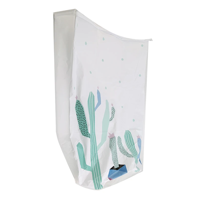 Cactus print Большой емкости Луч рот сумка для хранения одежды свитер Одежда гардероб сумки для хранения Высокое качество домашняя Организация хранения - Цвет: Cactus print