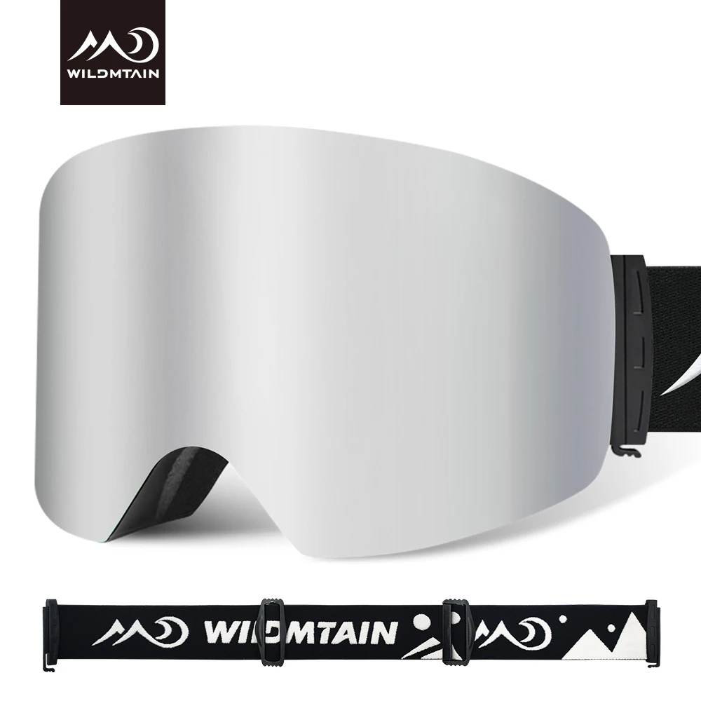 WILDMTAIN Горнолыжные Очки с коробкой Антизапотевающим внутренним покрытием 100%