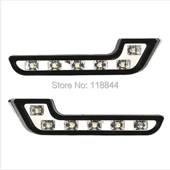 

2Pcs LED Super White Car Driving Lamp Fog 12v Universal Drl Daytime Running Light Free Shipping