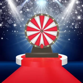 

Laeacco Stage Red Carpet Backdrops Shiny Spotlight Wheel of Fortune Baby Portrait Photography Backgrounds Photocall Photo Studio