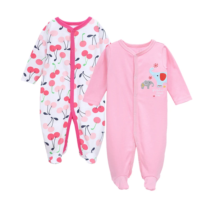 

Babies Girls Clothing Sleeper Pajama Newborn Boys Footed Jumpsuit 3 6 9 12 Months Infant Clothes