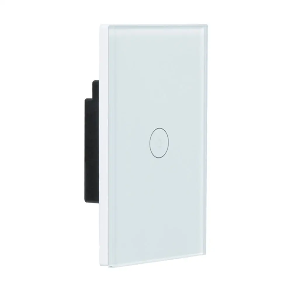 

US WiFi Smart Switch 1 Gang Wall Light Switch Touch Panel APP Control with Amazon Alexa Google Home IFTTT Timing Schedules